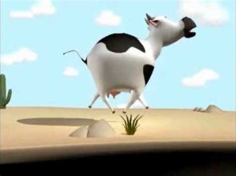 Running Cow - YouTube