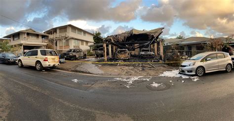 Fire destroys Waipahu family home; house fires impact dozens in Hawaii two weeks into 2021 ...