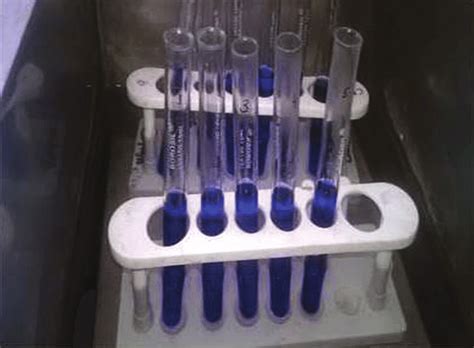 A and B: Sucrose standard preparation. (A) Fehling solution added in... | Download Scientific ...