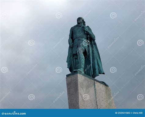 Leif Erikson Statue editorial image. Image of reykjavik - 255921585