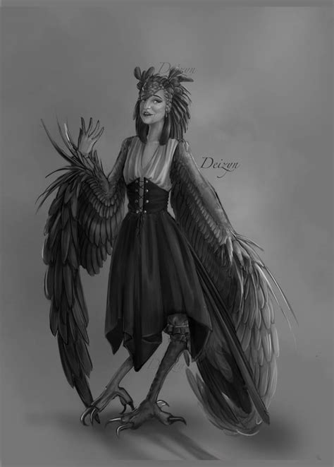 Harpy by deizynart on DeviantArt