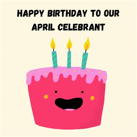 April Birthdays - Video, Animated eCards, Facts & Info 2024