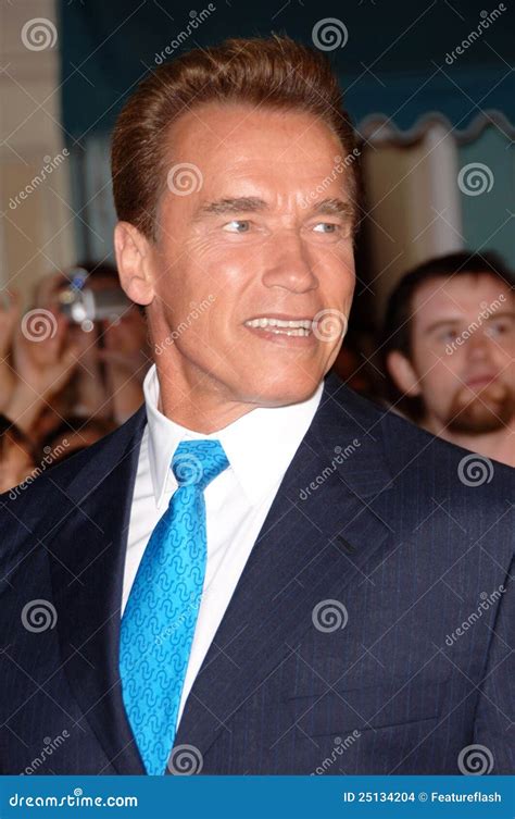 Governor Arnold Schwarzenegger Editorial Stock Image - Image of world ...