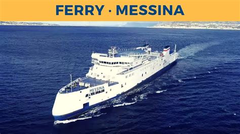 Ferry MESSINA, Stretto di Messina (Rete Ferroviaria Italiana - RFI) - YouTube