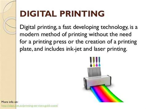 Different Types of Printing Techniques