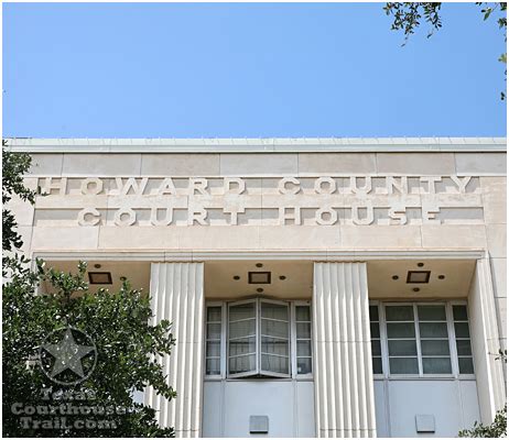 Howard County Courthouse - Big Spring, Texas - Photograph Page 2