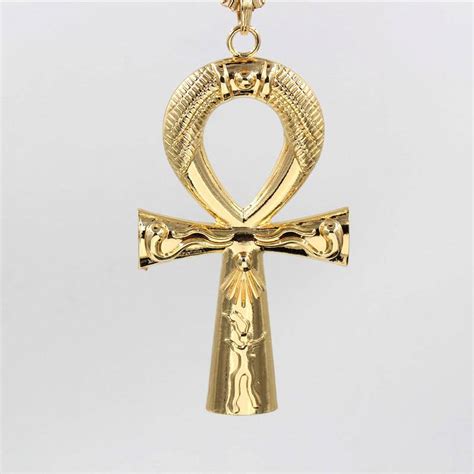 Large Golden Ankh Necklace | That Ankh Life