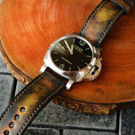 Panerai Leather Strap Panerai Watch Band for Officine Panerai - Etsy