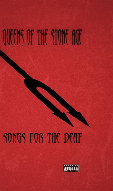 I just made this simple Songs For The Deaf wallpaper for smartphone : r/qotsa