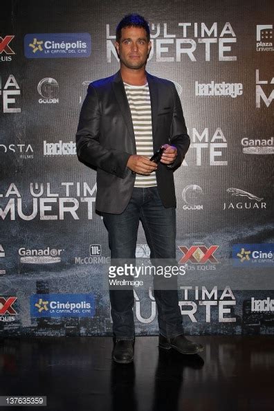 Actor Michael Brown attends 'The Last Death ' Mexico City premiere at ...