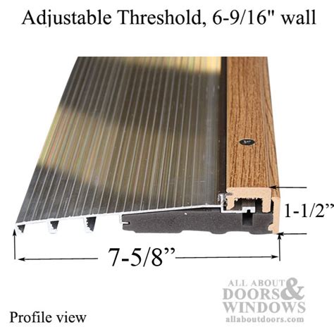 Therma-Tru Adjustable Threshold | Adjustable Thresholds