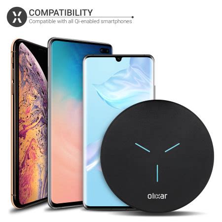 Olixar Slim 15W Fast Wireless Charging Pad - For Google Pixel 7a