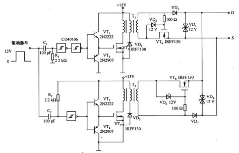 Power MOSFET gate drive circuit composed of transistor - Basic_Circuit - Circuit Diagram ...