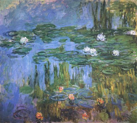 Water Lilies - Claude Monet - WikiArt.org - encyclopedia of visual arts