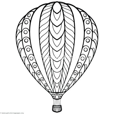 Hot Air Balloon Pencil Drawing | Free download on ClipArtMag