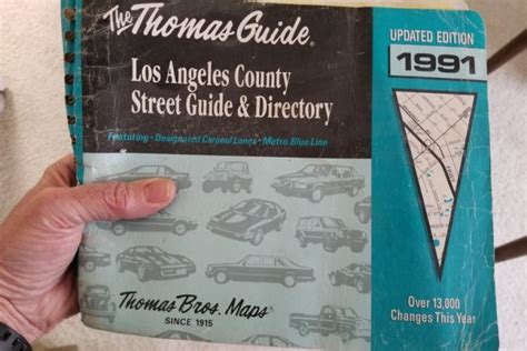 Thomas Guide Maps: The Rise And Fall of LA's Directional Holy Grail | LAist