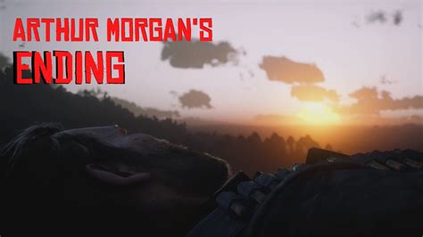 Red Dead Redemption 2 - Arthur Morgan Death Scene - YouTube