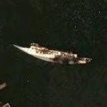 Saddam's yacht al-Mansur (The Victor) in Basra, Iraq - Virtual Globetrotting