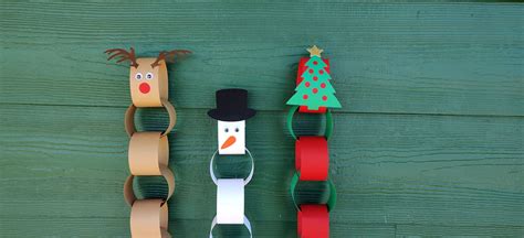 Christmas countdown paper chain - advent callendar - DIY - Kids ...