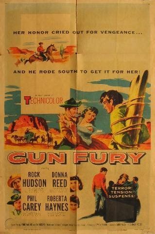 GUN FURY great '53 Western movie poster | #36688201