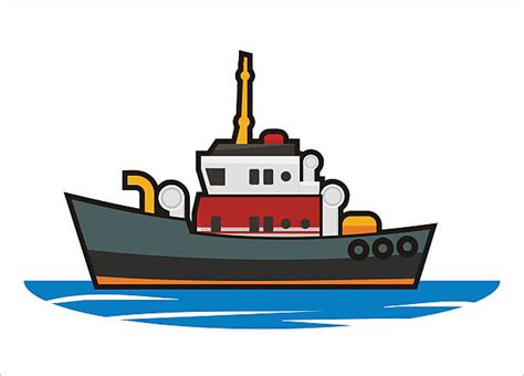 Royalty Free Tugboat Clip Art, Vector Images & Illustrations - iStock