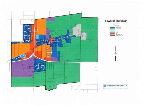 Zoning Map - Town of Trafalgar INDIANA