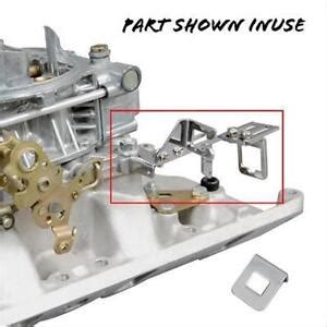 UNIVERSAL ADJUSTABLE THROTTLE CABLE BRACKET CHEVROLET FORD HOLLEY EDELBROCK | eBay