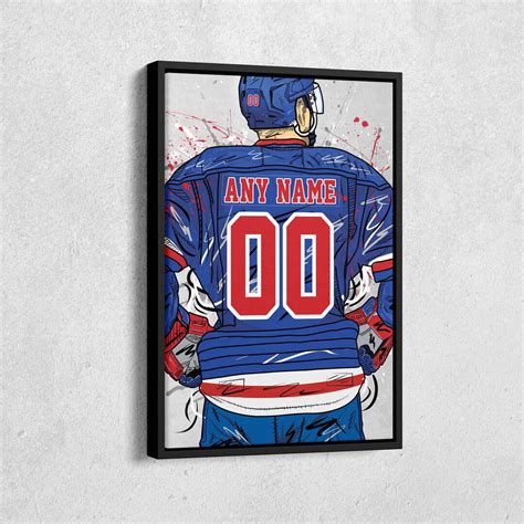 New York Rangers Jersey NHL Personalized Jersey Custom Name and Number ...