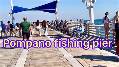 Pompano fishing pier Florida | Florida fishing spots - YouTube