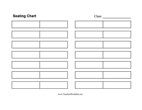 40+ Great Seating Chart Templates (Wedding, Classroom + more)