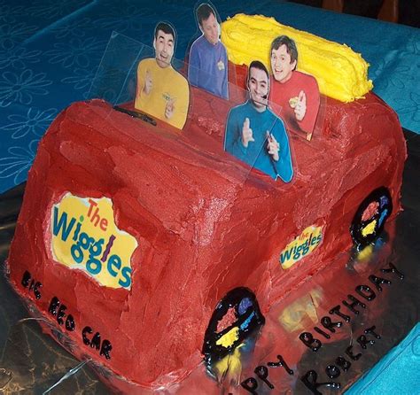 Wiggles Big Red Car - CakeCentral.com