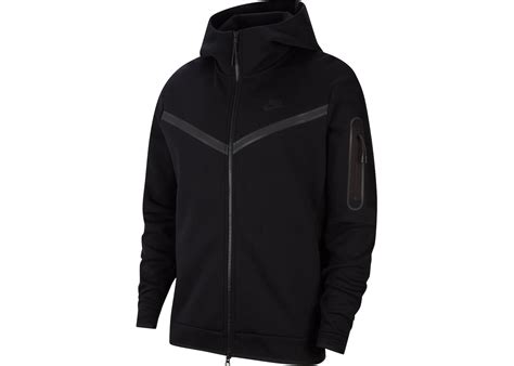 Nike Tech Fleece Full Zip Hoodie Black