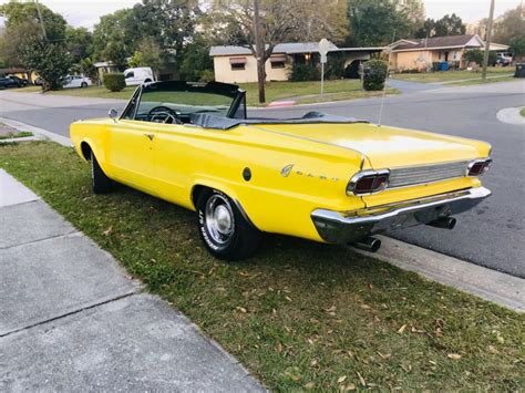 1966 Dodge Dart GT Convertible 273 V8 4-bbl Auto Genuine Original Unrestored - Classic Dodge ...