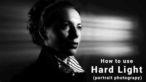 How to work with hard light (portrait photography) | Light photography, Hard light, Portrait ...