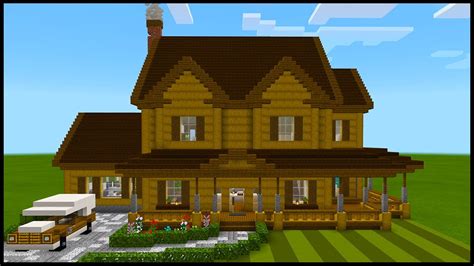 Minecraft: How to Build a Wooden Suburban House | PART 1 - YouTube