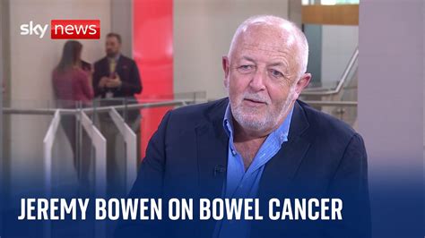 Bowel cancer: 'If I hadn't done that test, I might not be here' - Jeremy Bowen - The Global Herald