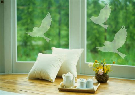 WINDOW DECAL Set of 15 Birds Made From Frosted Crystal Vinyl - Etsy Canada | Vinyl window decals ...