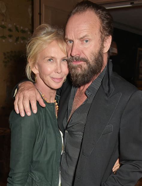 Sting and Trudie Styler | POPSUGAR Middle East Celebrity and Entertainment