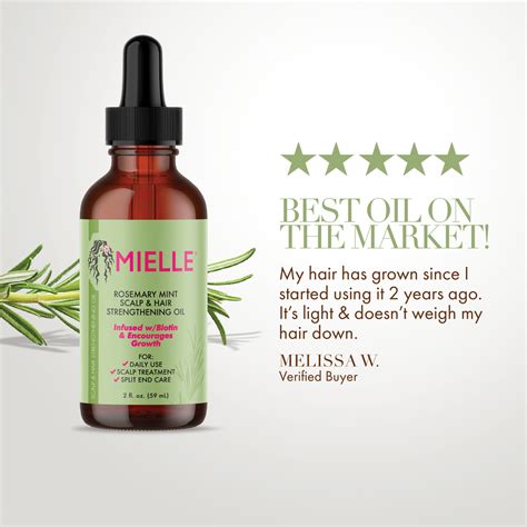 Mielle Rosemary Mint Scalp & Hair Strengthening Oil – Skin Store Pakistan