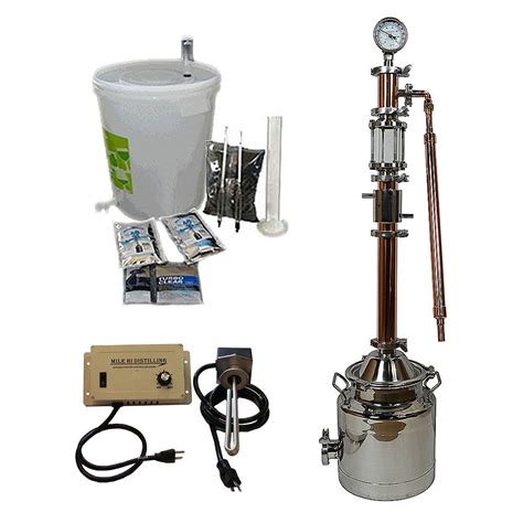 3 Gallon with 2 Inch Copper Mighty Mini Pro Still Kit - Mile Hi Distilling