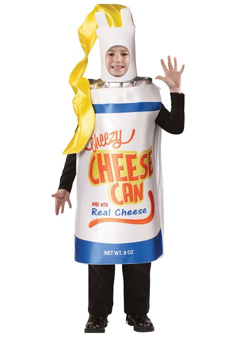 Spray Cheese Child Costume