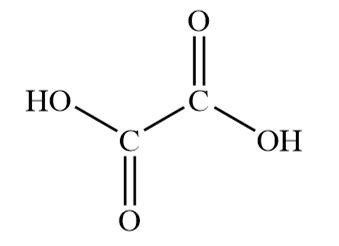 Oxalic Acid Lewis Structure