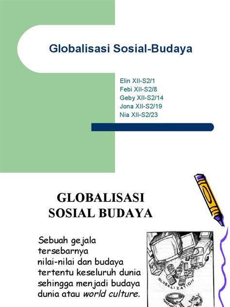 Globalisasi Sosial-Budaya