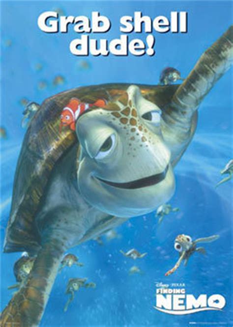 朗 BUSCANDO A NEMO - tortuga Póster, Lámina | Compra en EuroPosters.es