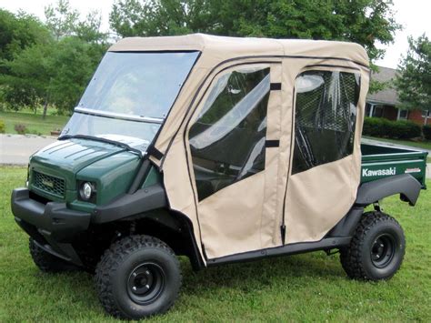 Kawasaki Mule 4010 TRANS Full Cab Enclosure w/ Lexan Windshield – 4×4 ...