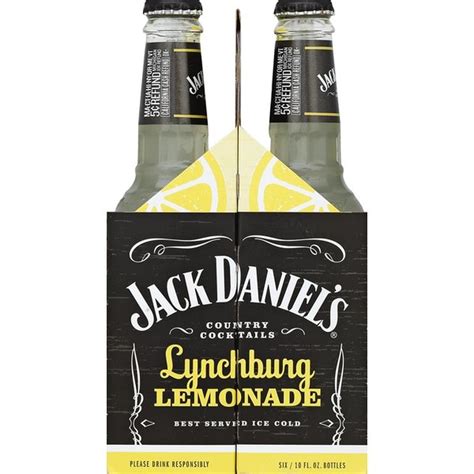 Jack Daniel's Country Cocktails Lynchburg Lemonade (10 fl oz) - Instacart