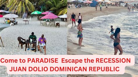 Escape the Cold Weather and Come to Paradise Juan Dolio Beach Dominican Republic. - YouTube