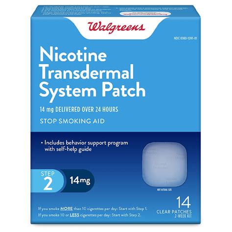 Walgreens Nicotine Patch 14 mg | Walgreens