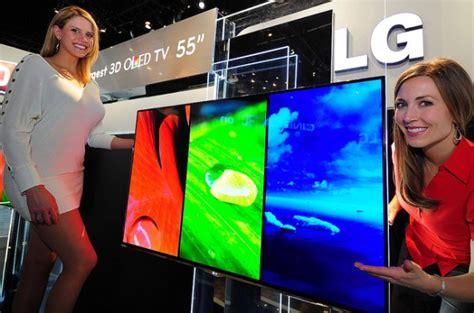 55-inch LG OLED 3D TV panel hitting mass production in July 2012, to be ...