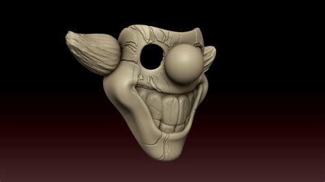 Sweet Tooth Mask - 3D Model by gsommer